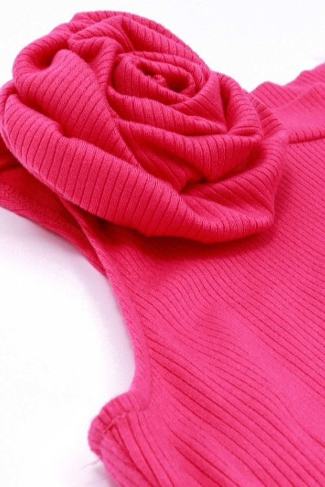 Round Neck Pullover Light Mature Style Pleated Ruffle Dress