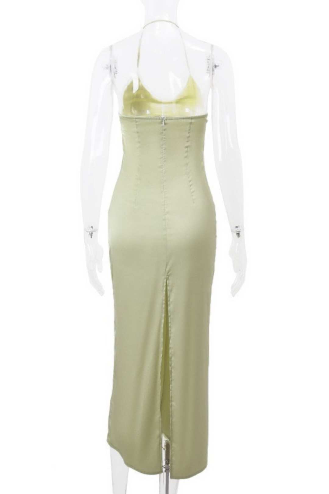 Halter Neck Wrap Chest One Shoulder French Temperament Dress