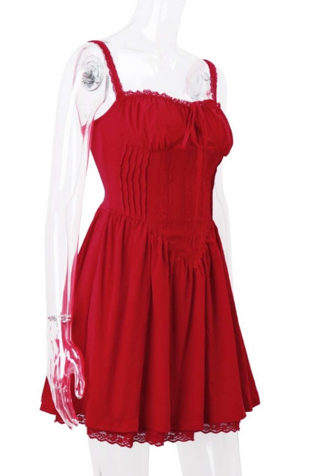 Autumn French Court Ballet Style Sexy Waist Strap Suspender Dress