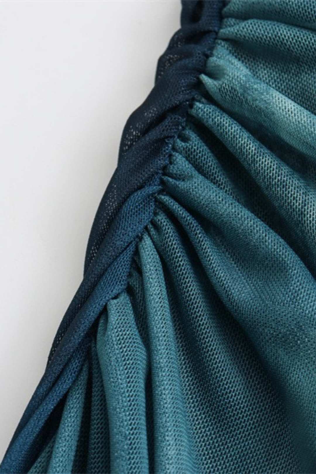 Simple And Versatile Printed Tulle Dress