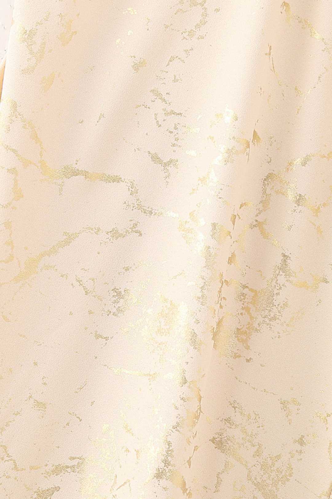 Simple Style Metallic Printed  Dress