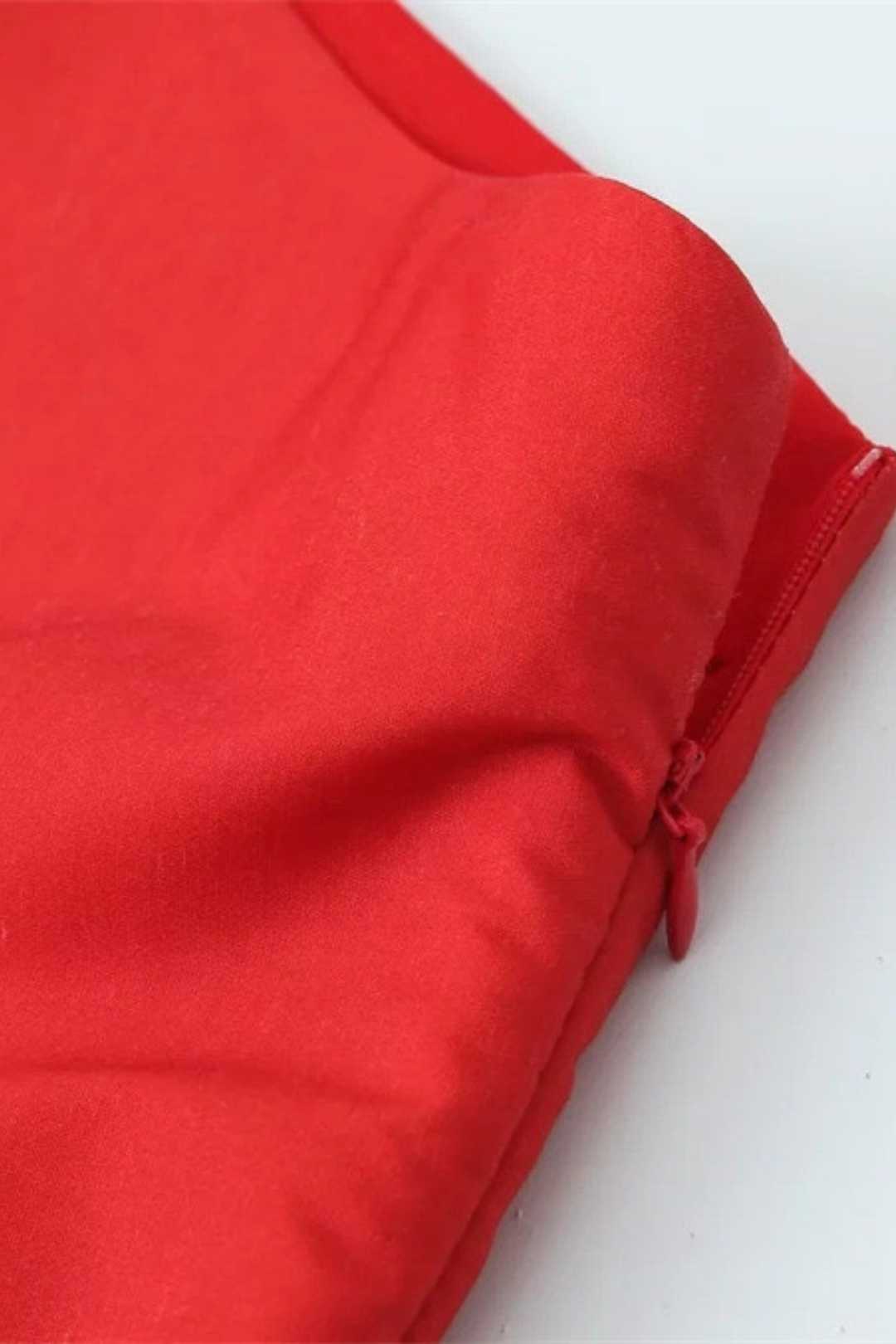 Simple Hollow Positioning Printed Dress