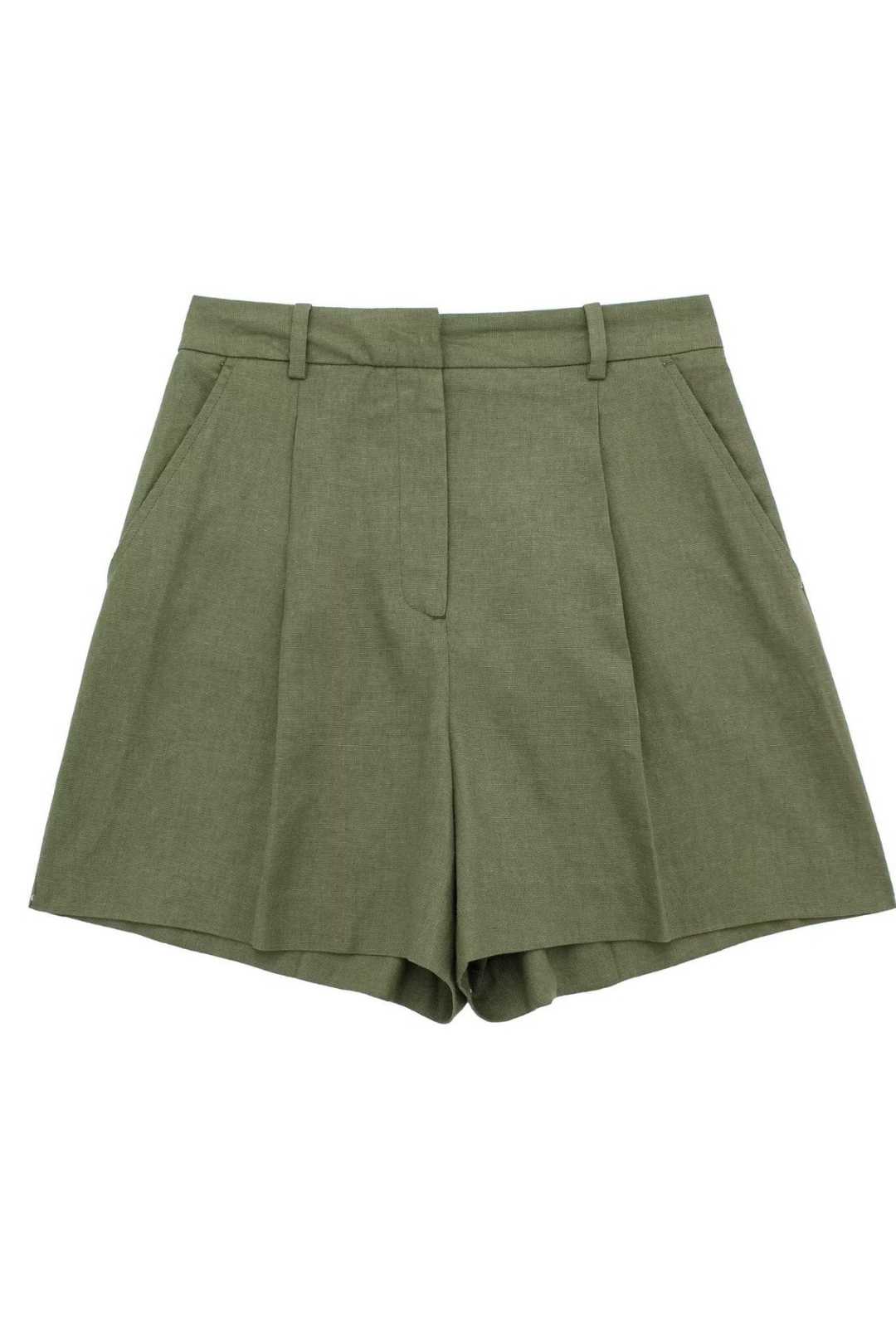 Linen Blended Shorts