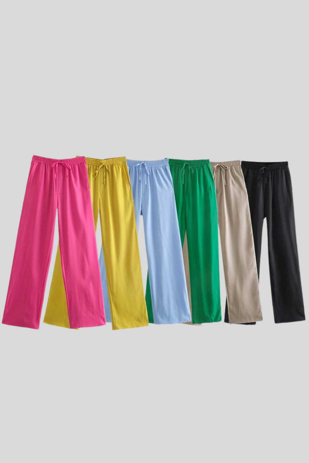 Drapey Multi-Colored Pant