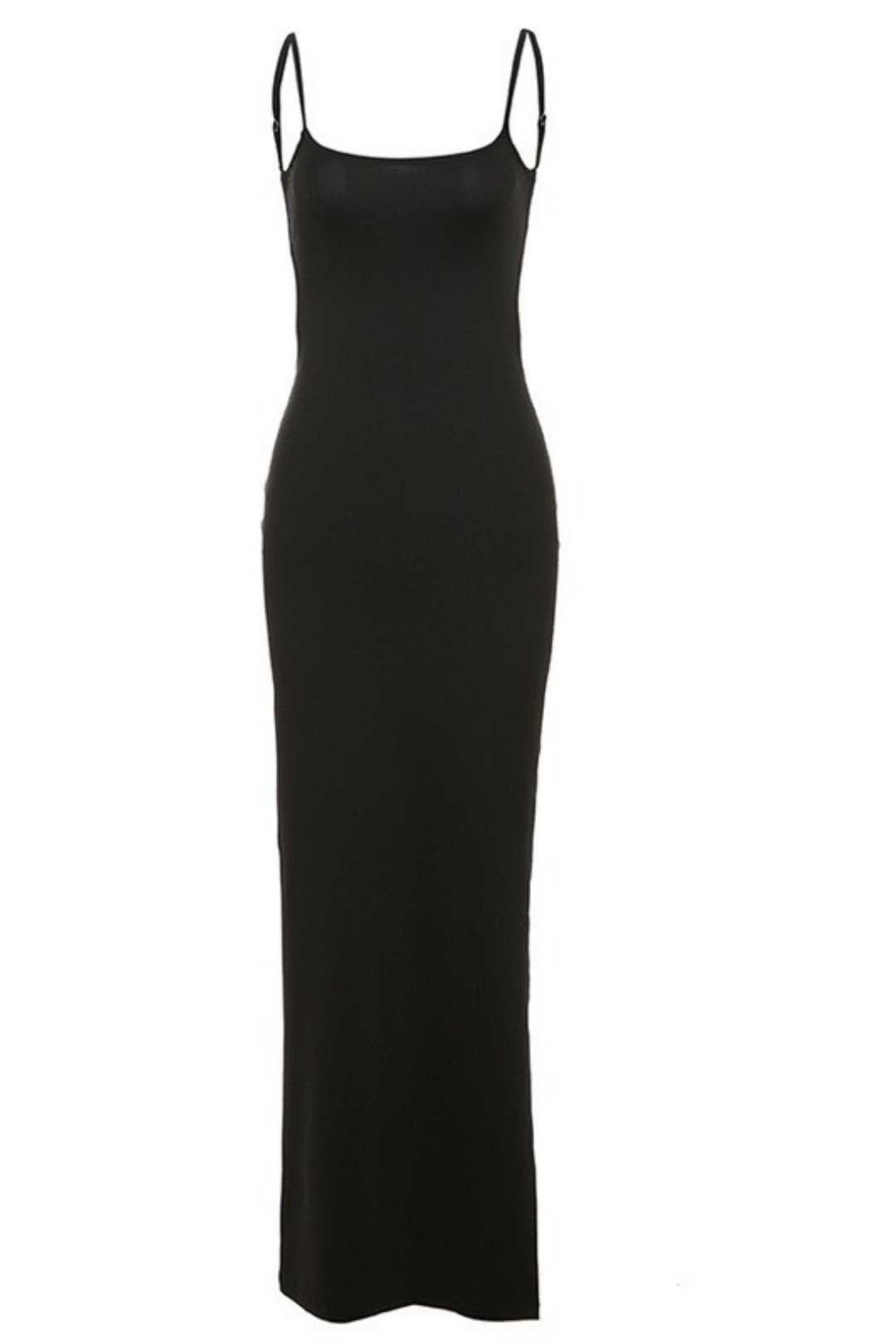 Sexy Backless Fashion Strappy Slim Hip Bottoming Dress