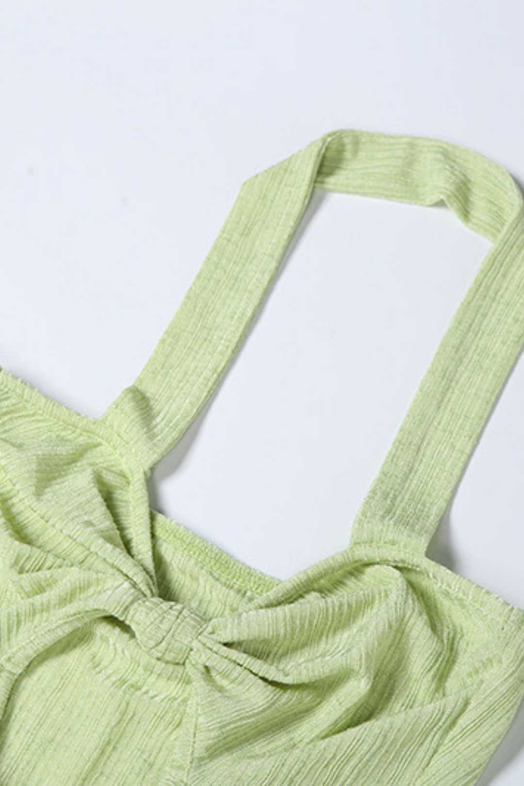 Long Skirt Sexy Halter Neck High Slit Dress