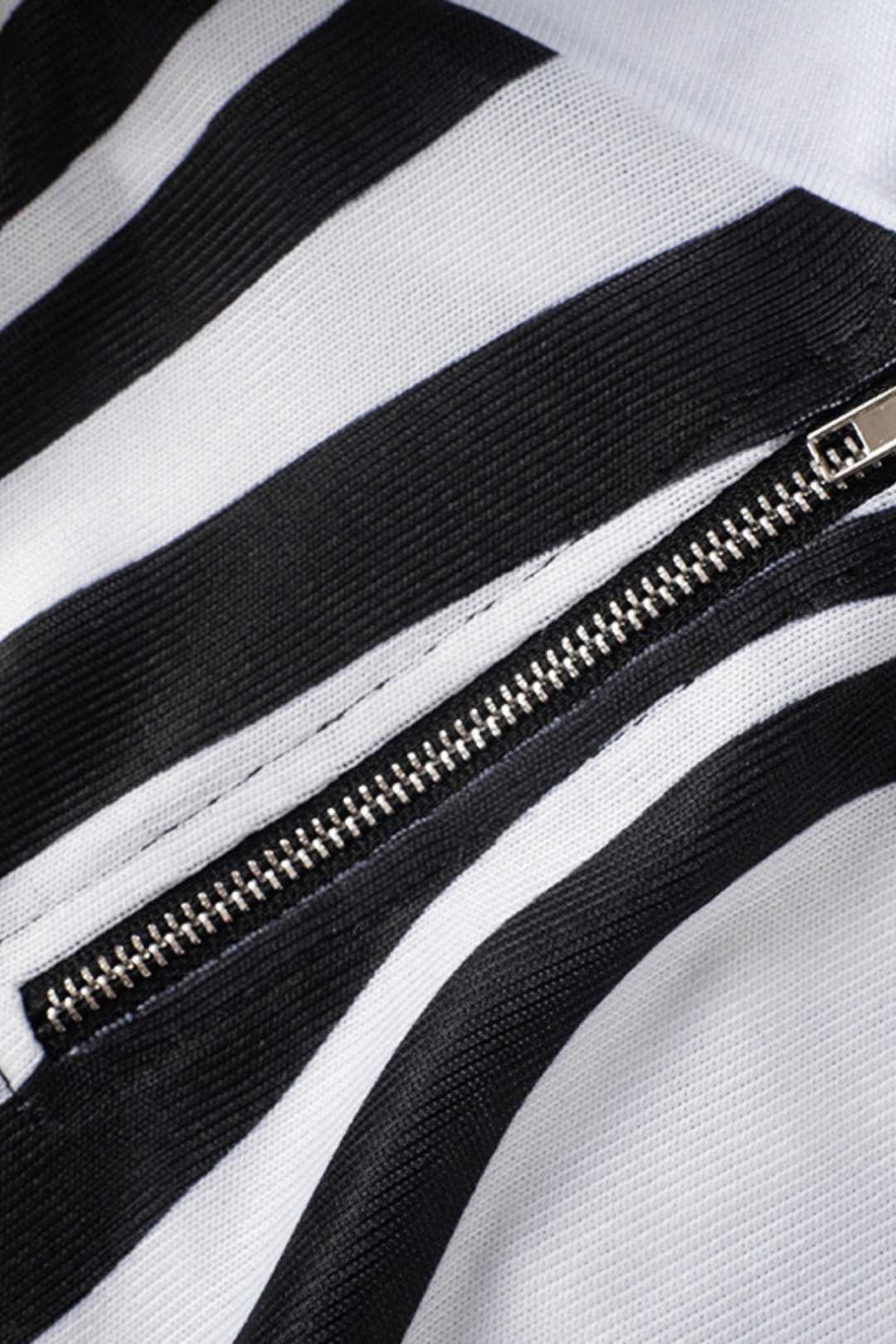 One-shoulder Sleeveless Mesh Print Dress