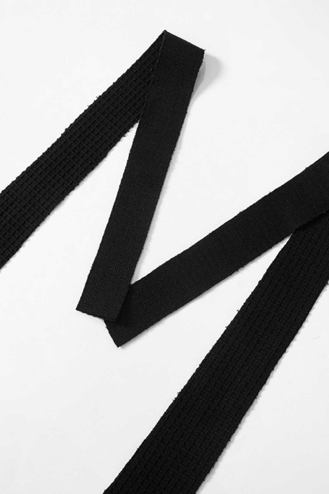 Leather Splicing Irregular Skirt Sleeveless Halter Neck Dress