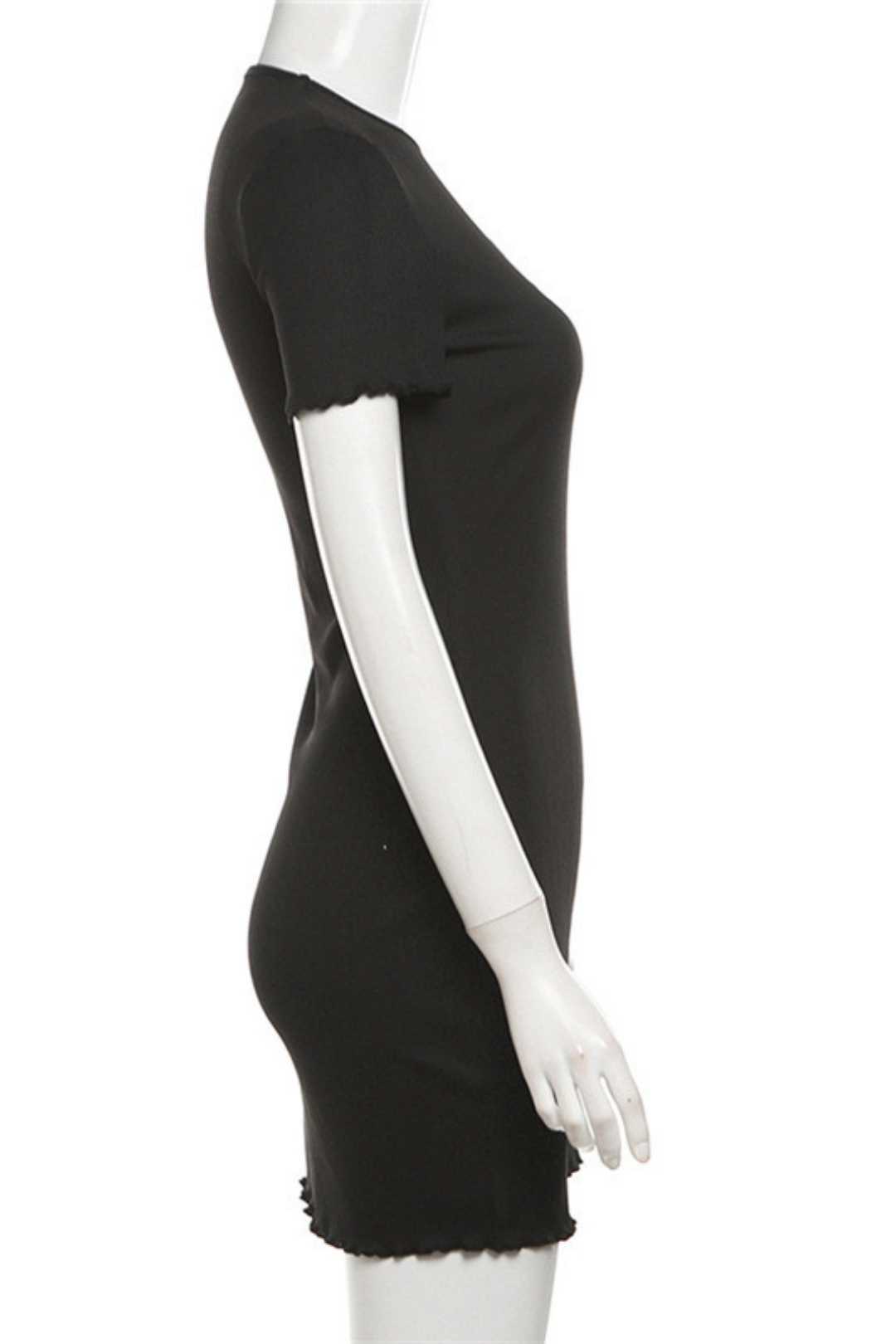 Butterfly Embroidered Sexy Hip-hugging Slim Bottoming Dress