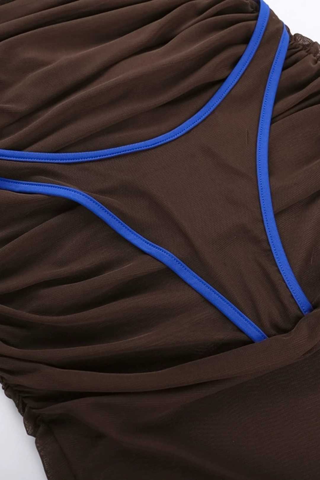 Sexy See-through Mesh Midi Dress