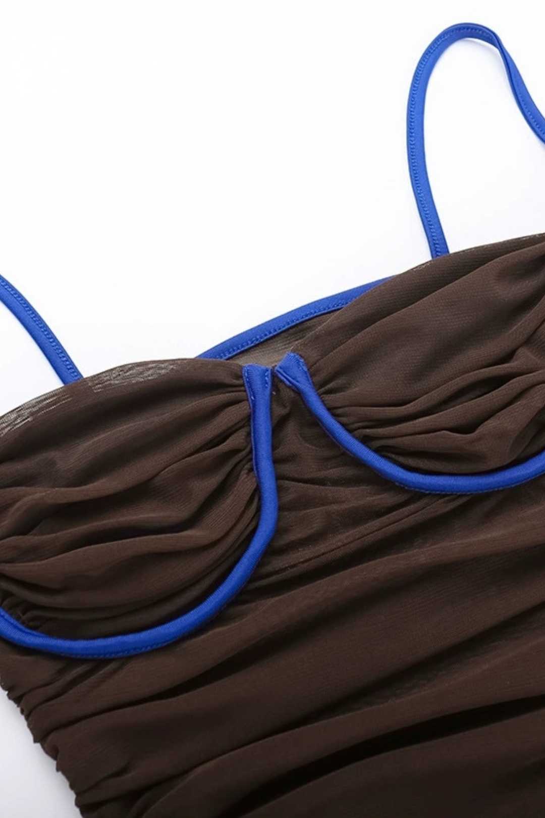 Sexy See-through Mesh Midi Dress