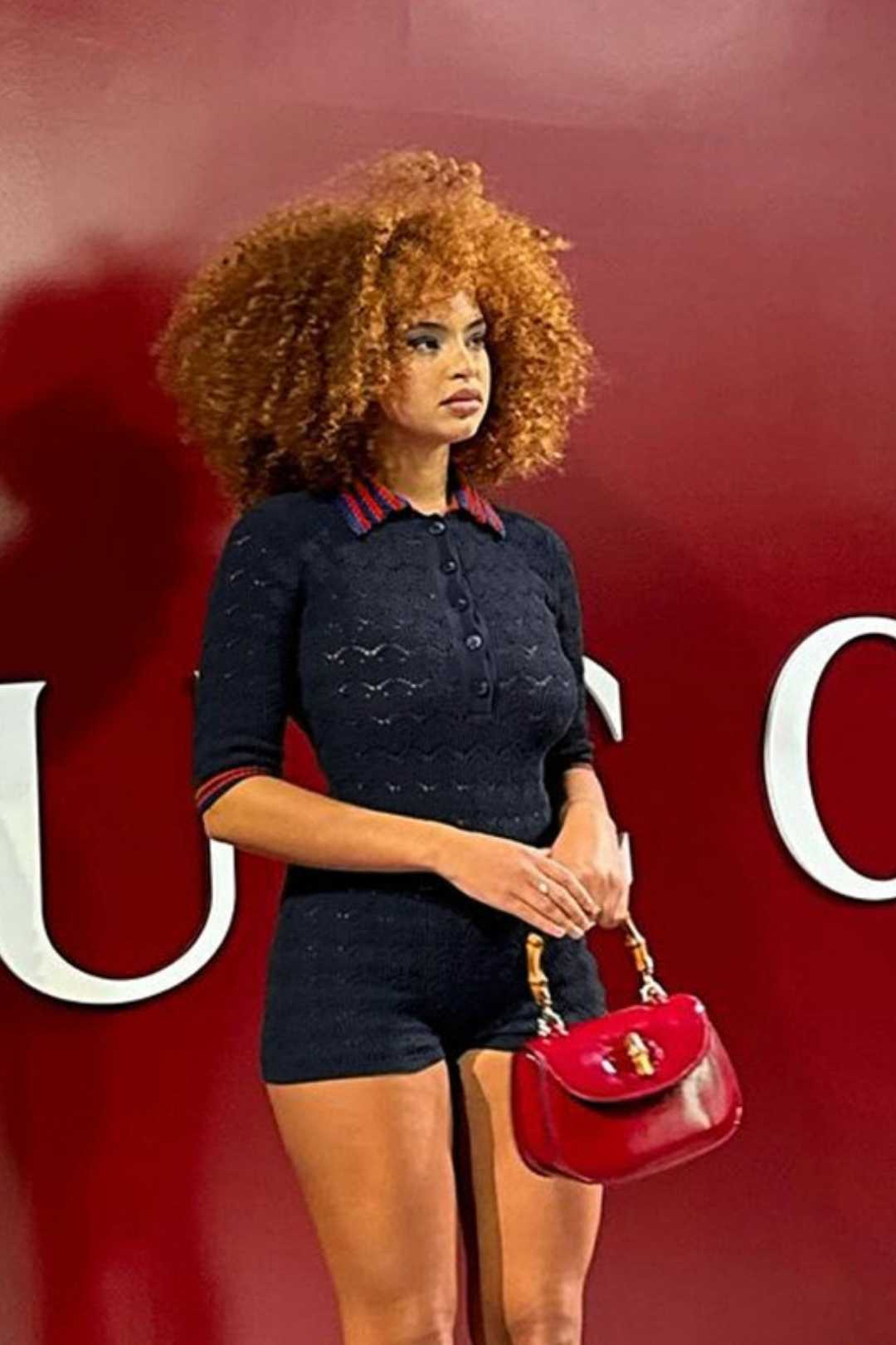 Collar Short-sleeved Knitted Tight High-waisted Romper