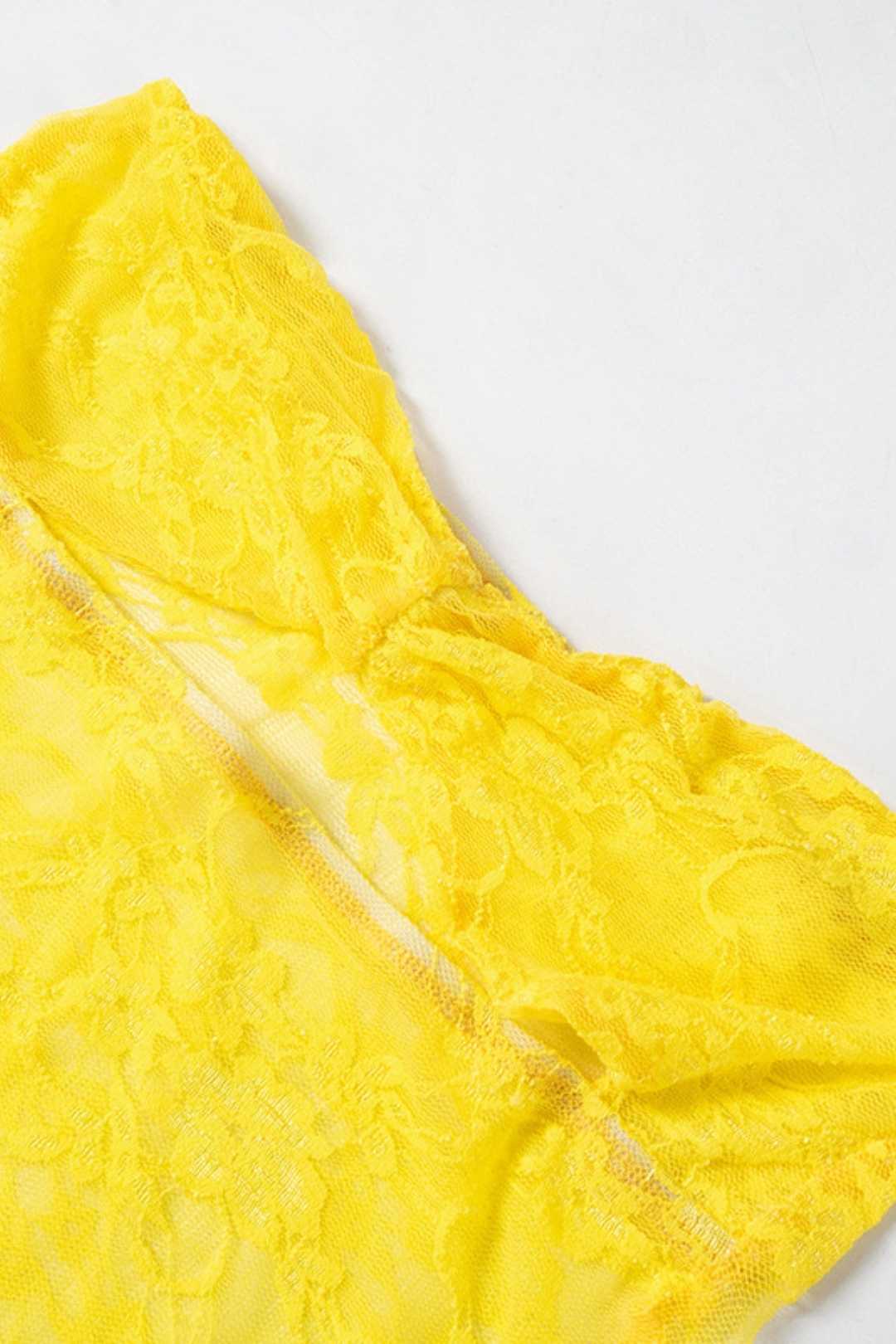 Lace Wrapped Short Skirt, Slim Trousers Suit