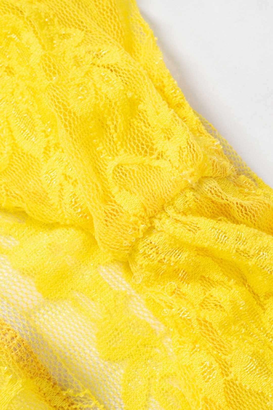 Lace Wrapped Short Skirt, Slim Trousers Suit