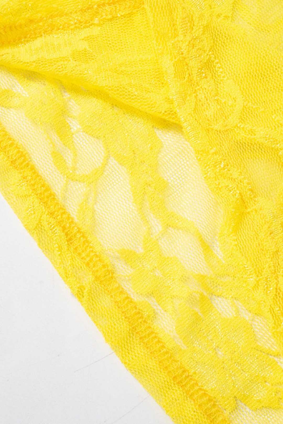 Lace Wrapped Short Skirt, Slim Trousers Suit