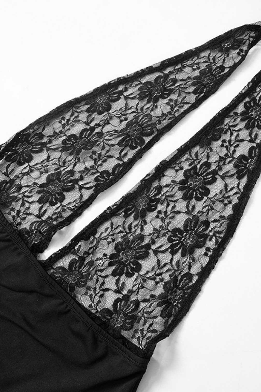 Hollow Lace Jumpsuit