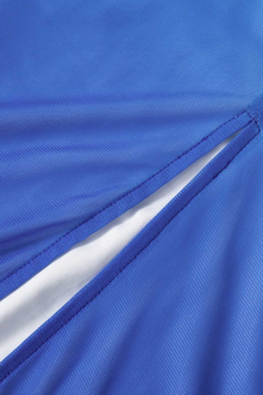 Gradient Color Hip-hugging Slim Midi Dress