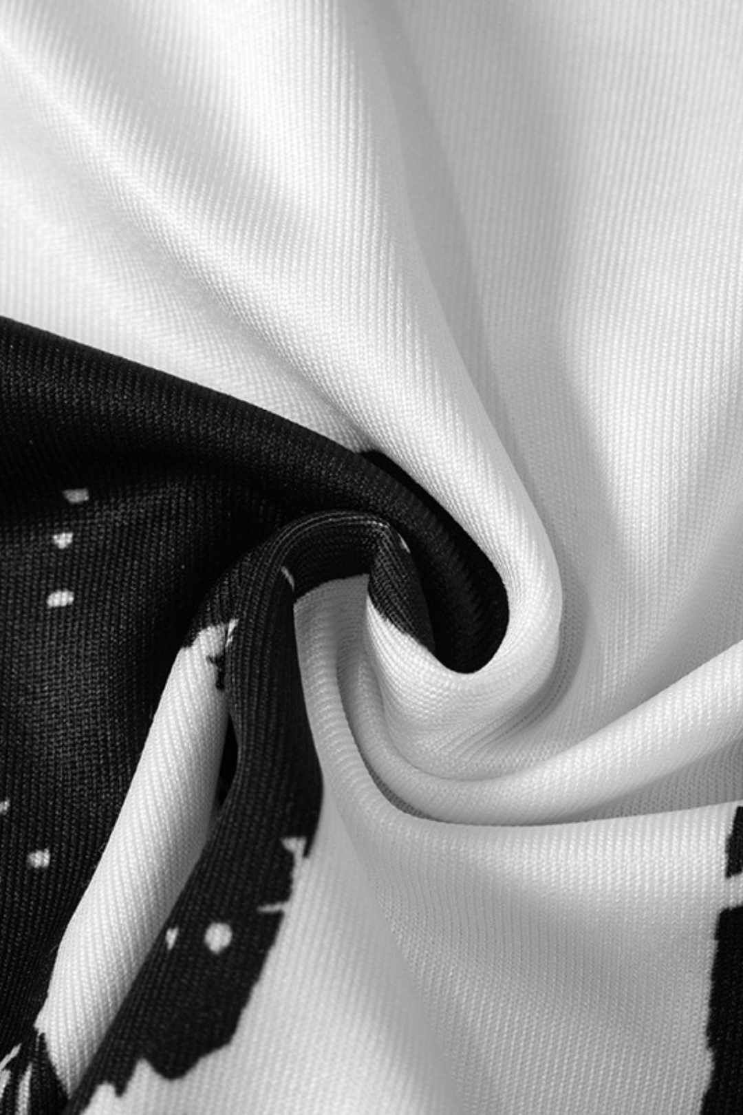 Letter Printing Round Neck Dropped Shoulder Sleeves Casual Large Size T-shirt Top