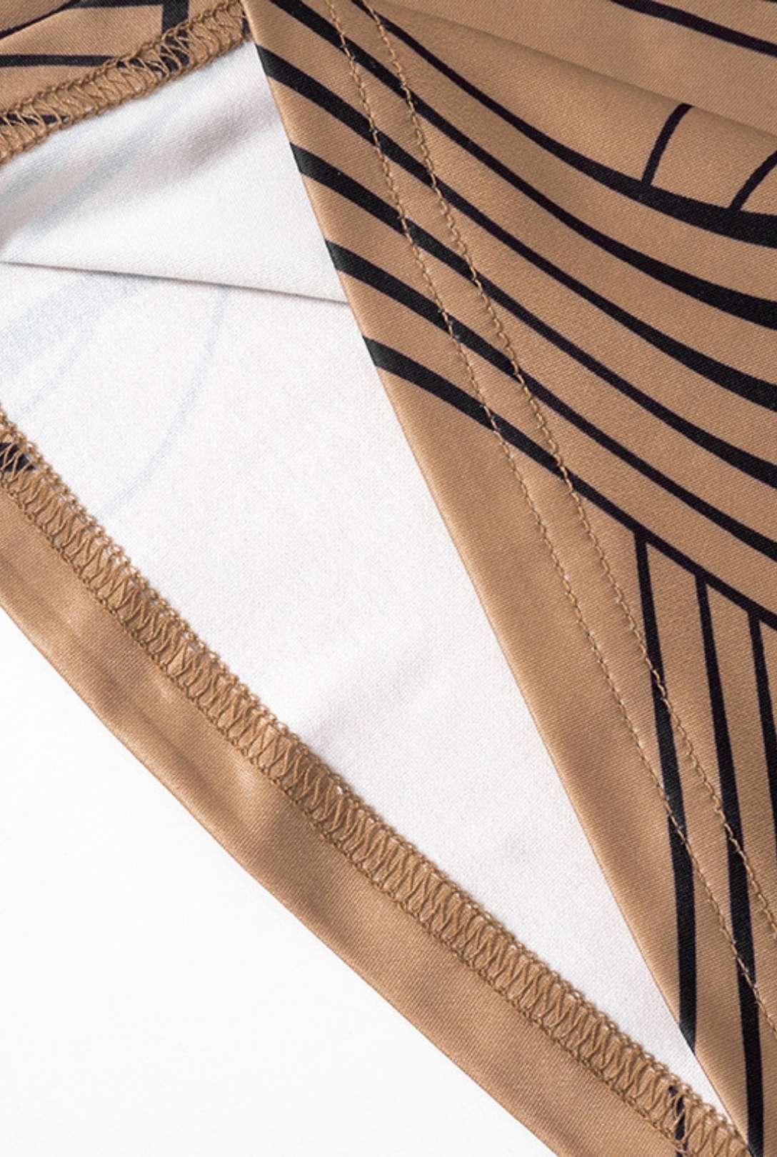 Striped Print Sleeveless Halter Neck Tie Rope Backless Jumpsuit