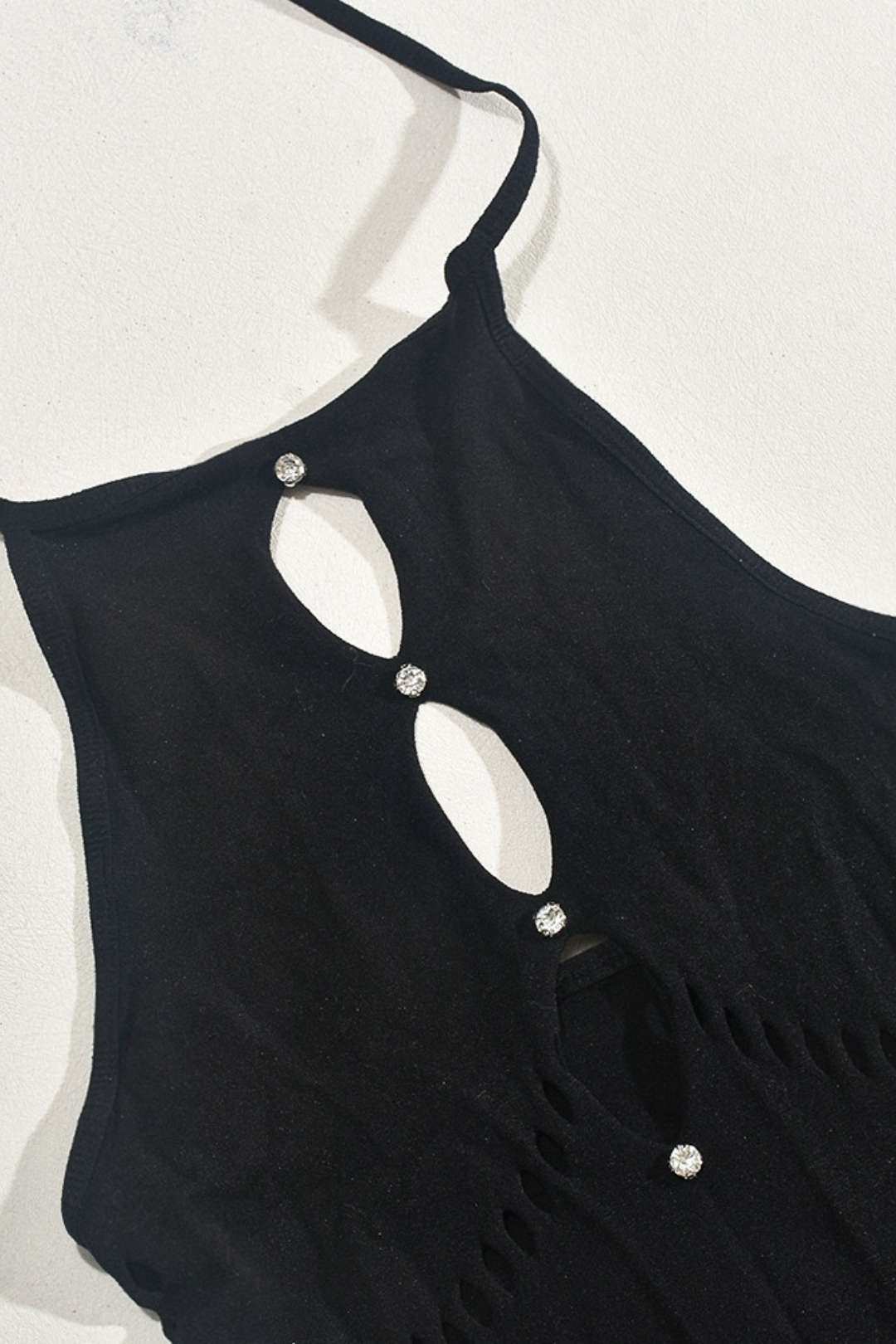 Backless Hollow Lace One-piece Jumpsuit