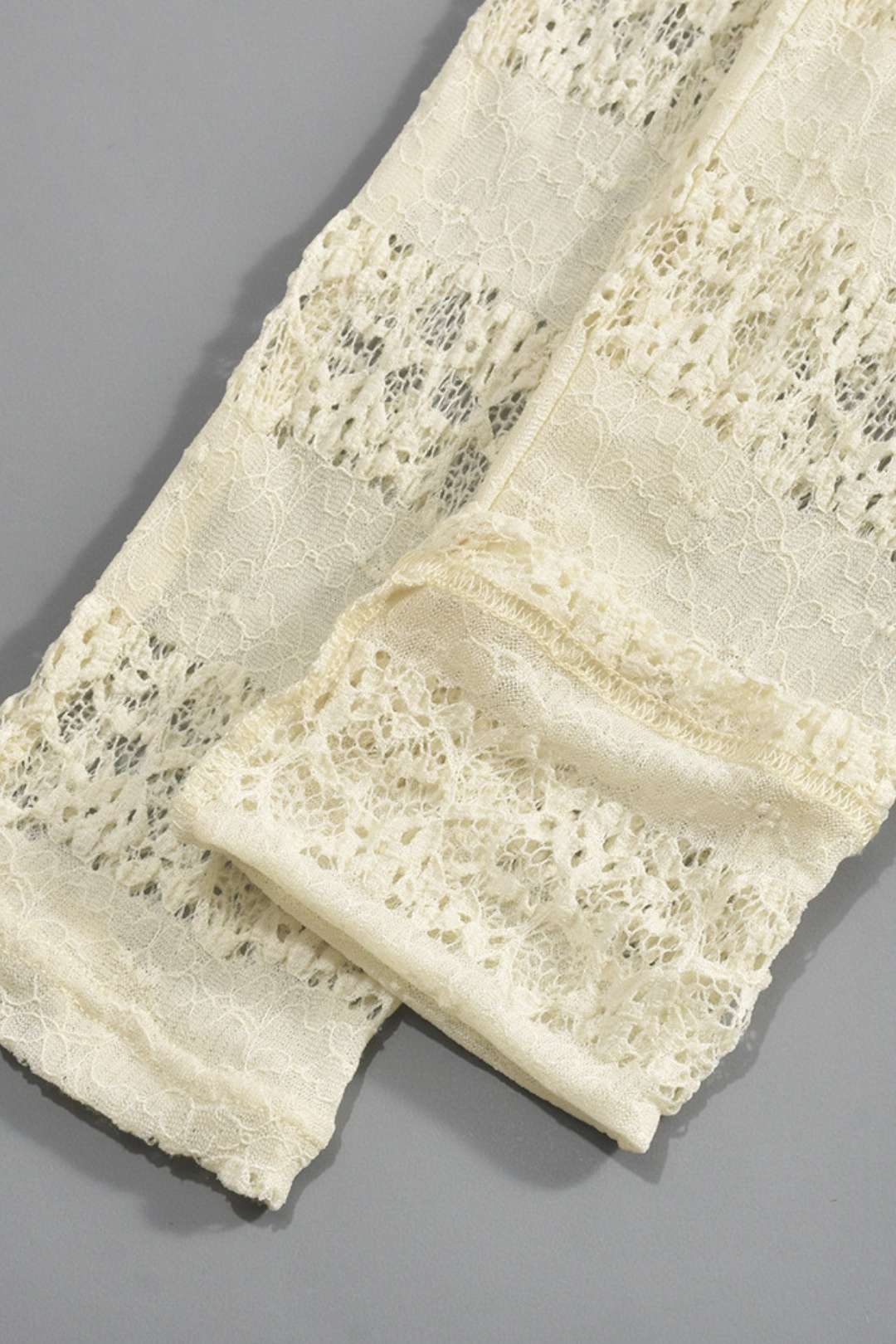 Backless Long Sleeve Cropped Pants Jumpsuit