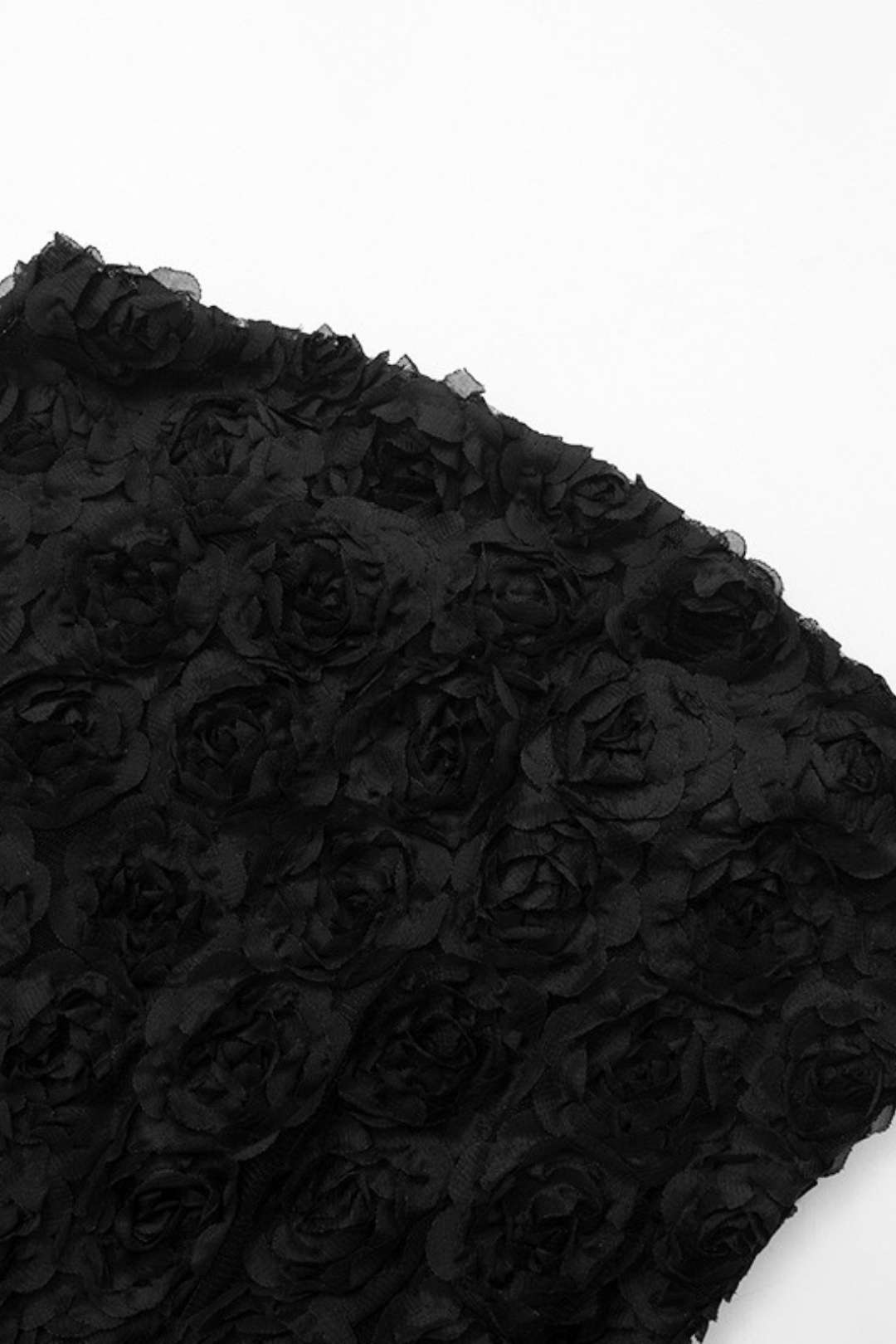 Backless Pullover Solid Color Flower Short Dress