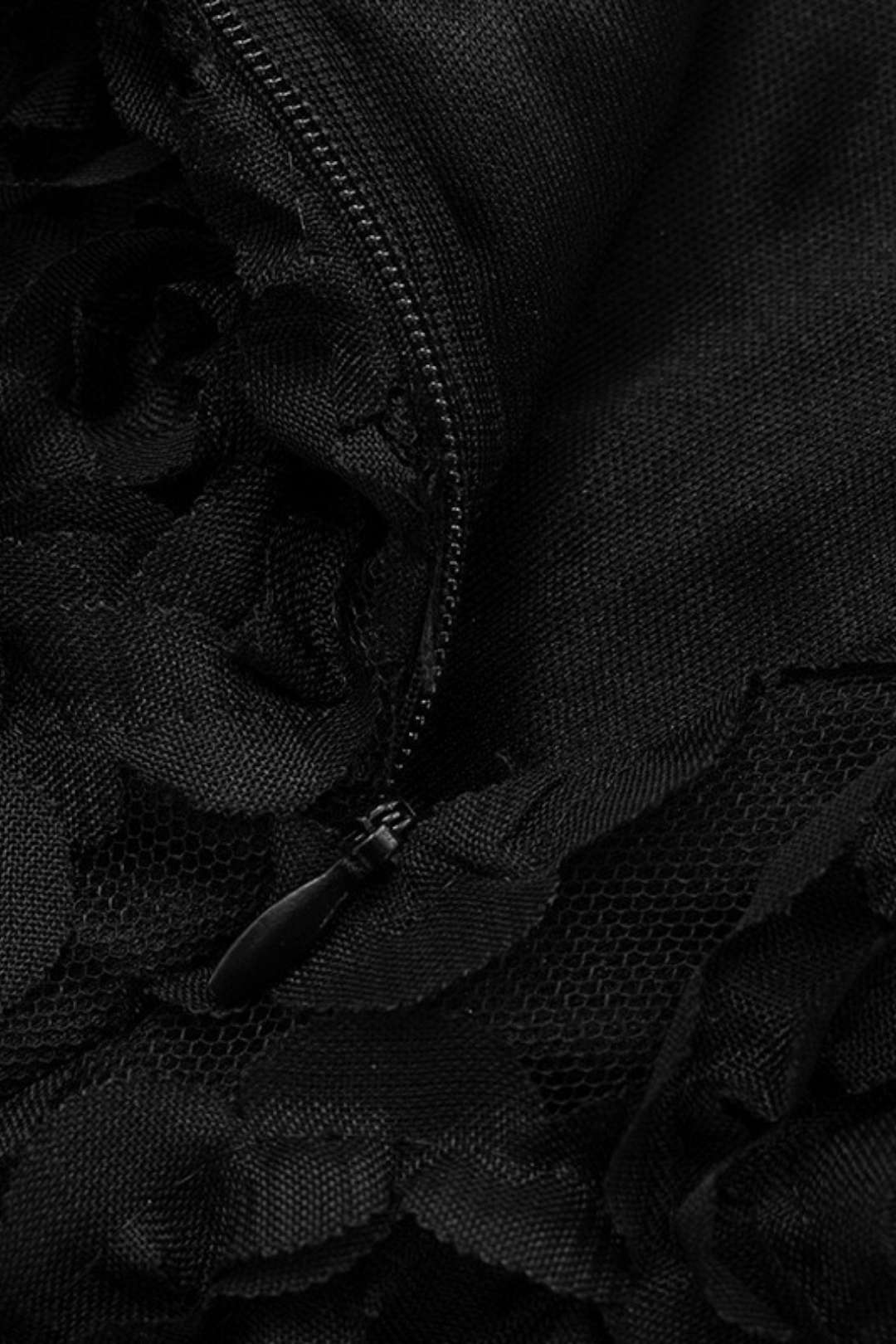 Backless Pullover Solid Color Flower Short Dress