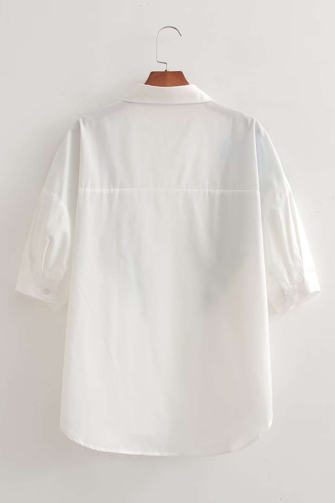 Loose Patchwork Printed Shirt