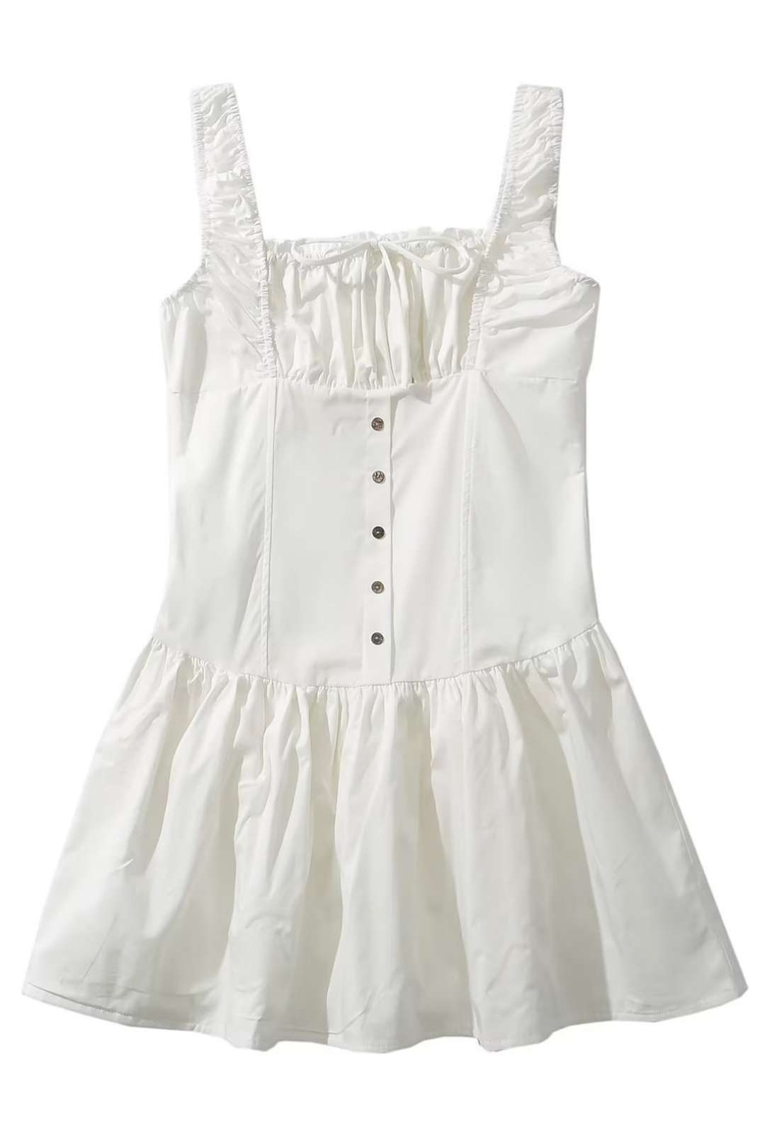 Casual Mini Pleated Dress