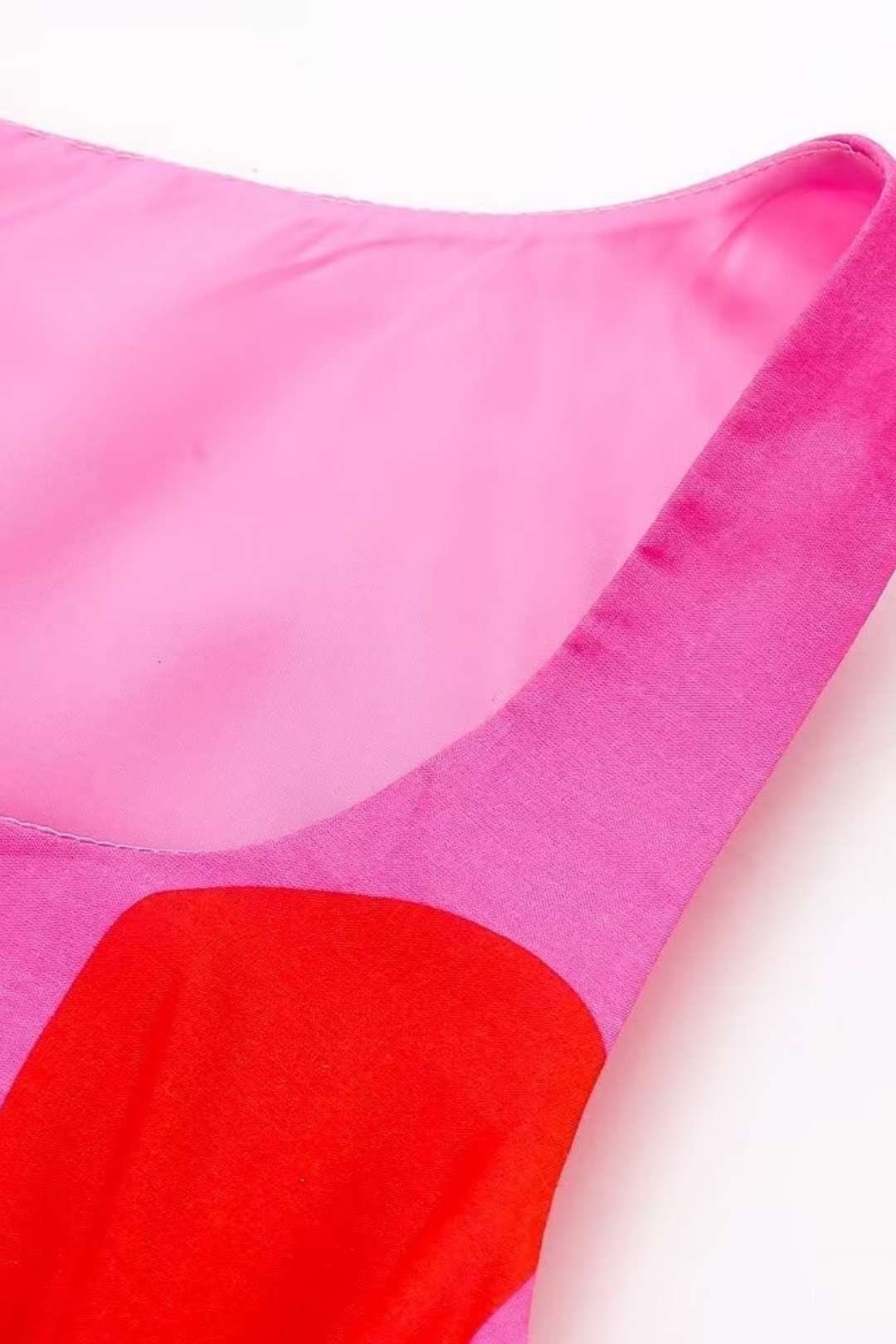 Casual Printed Hip-hugging Suspender Dress