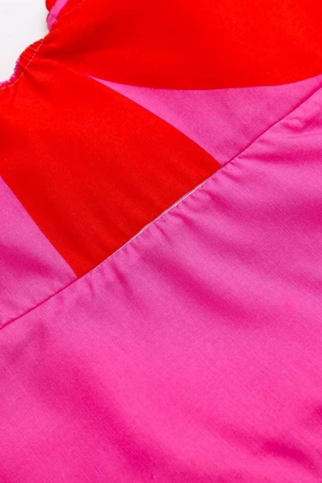 Casual Printed Hip-hugging Suspender Dress