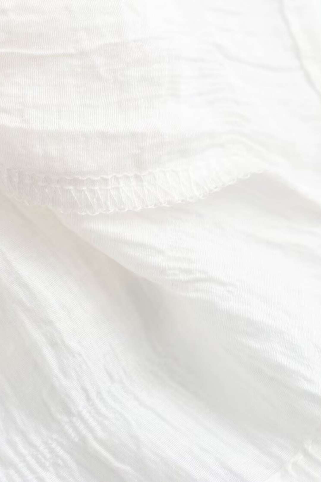 V-neck Hollow Long Sleeve Waist Puff Short Dress