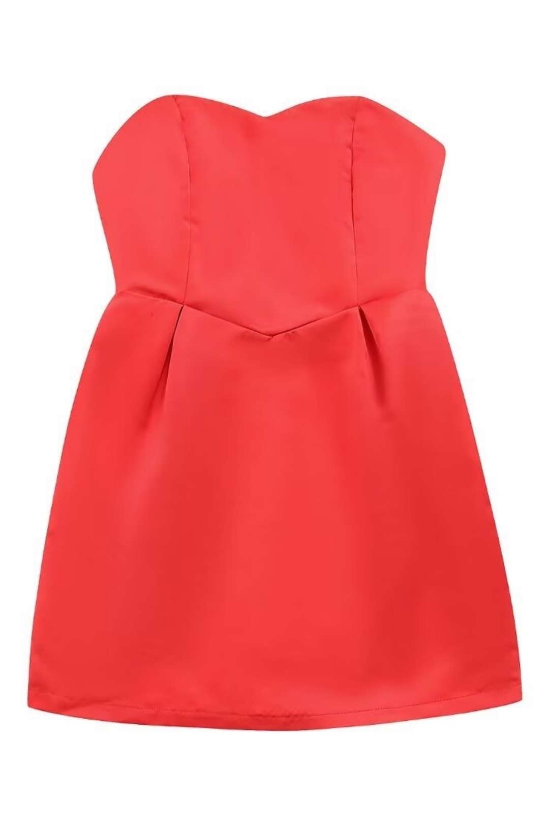 Slim Fit Tube Top Dress