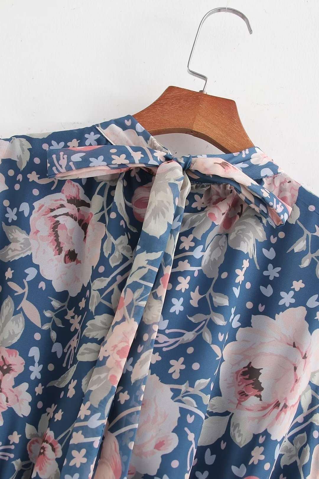 Floral Pleated Sleeveless Dress