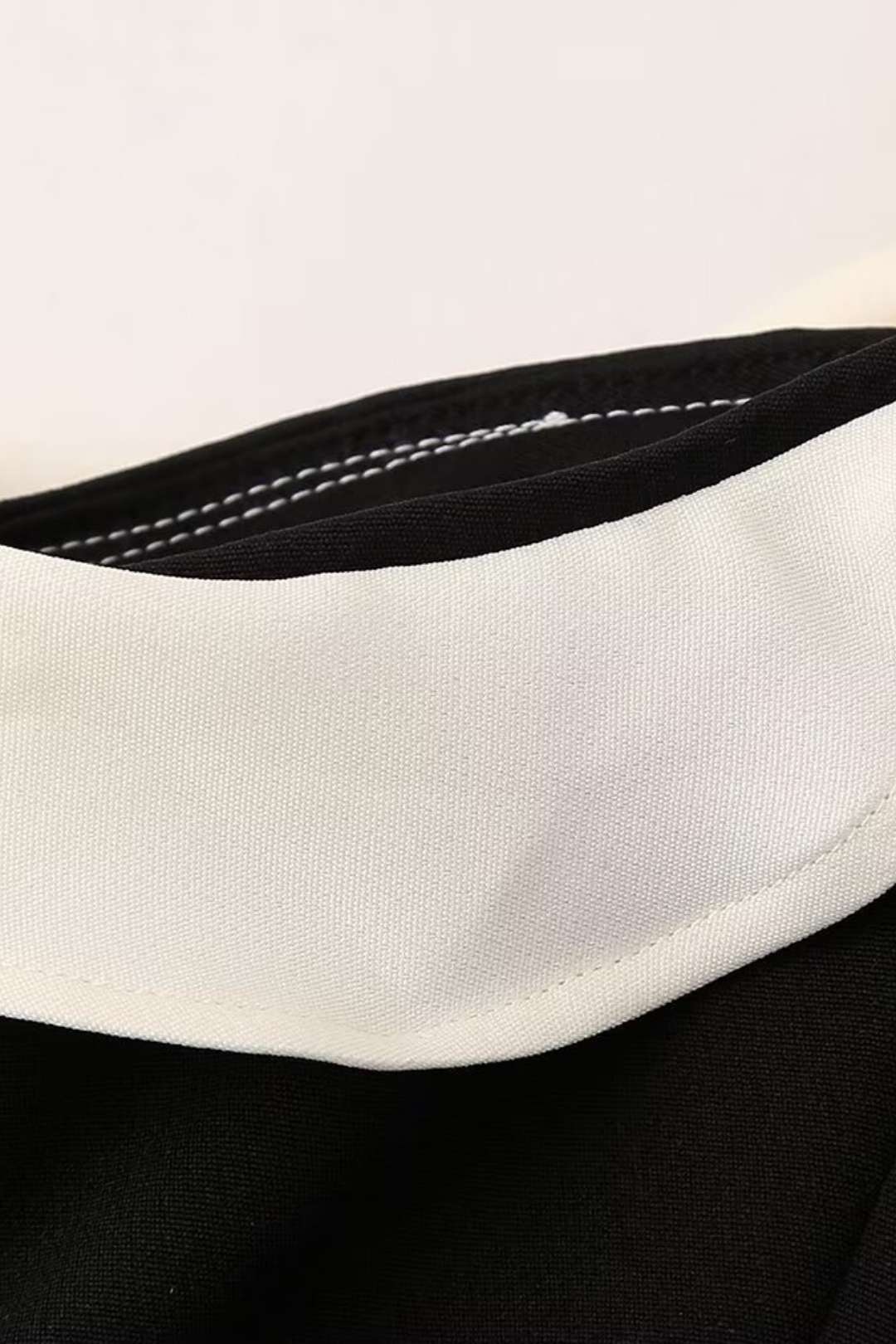 Three-dimensional Large Flower Contrasting Color Waist Suspender Dress