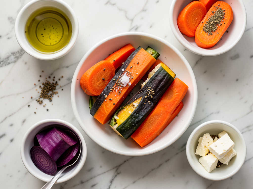 Colorful Carrot and Goat’s Cheese Terrine