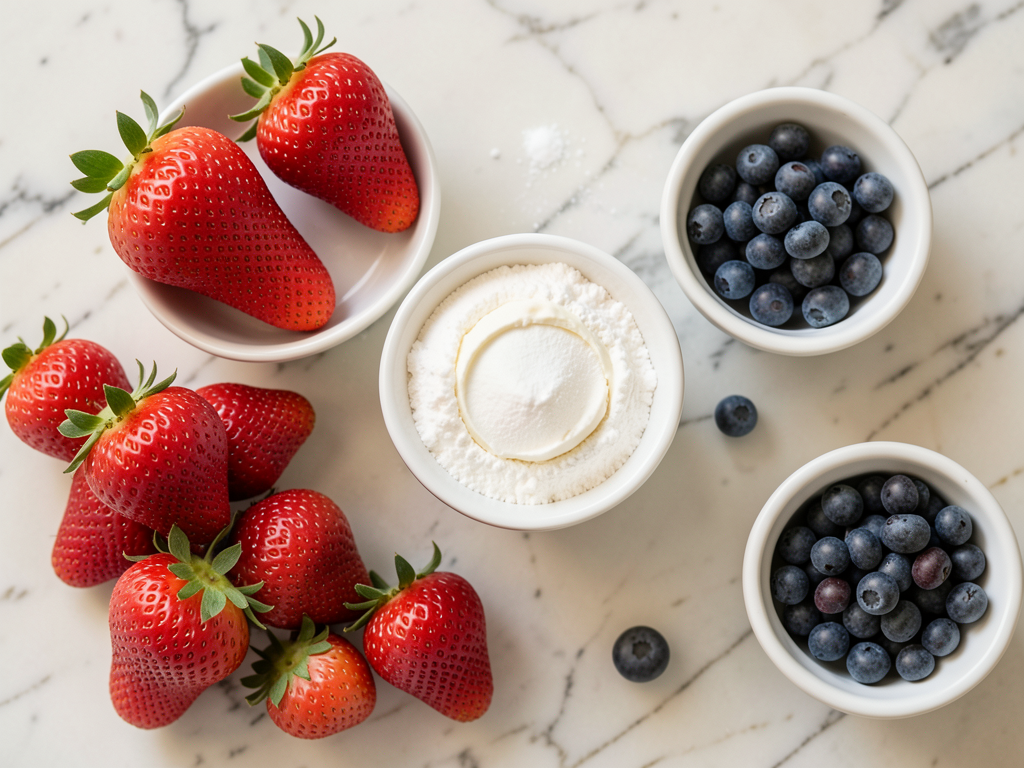 Cheesecake Stuffed Strawberries