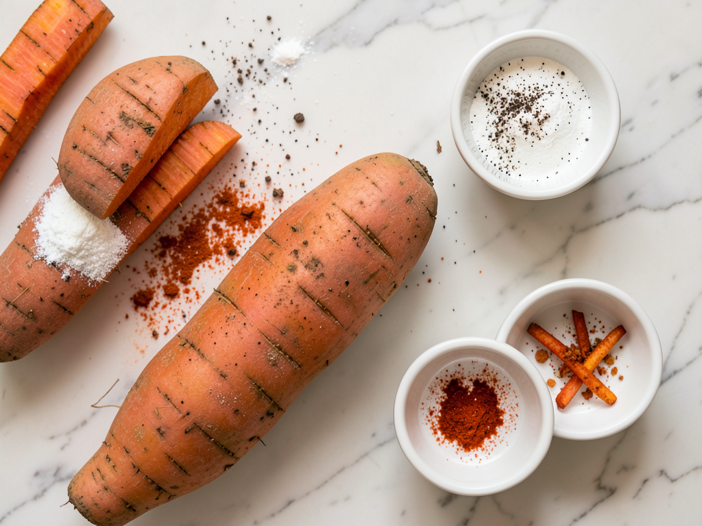 Perfect Crispy Sweet Potato Fries