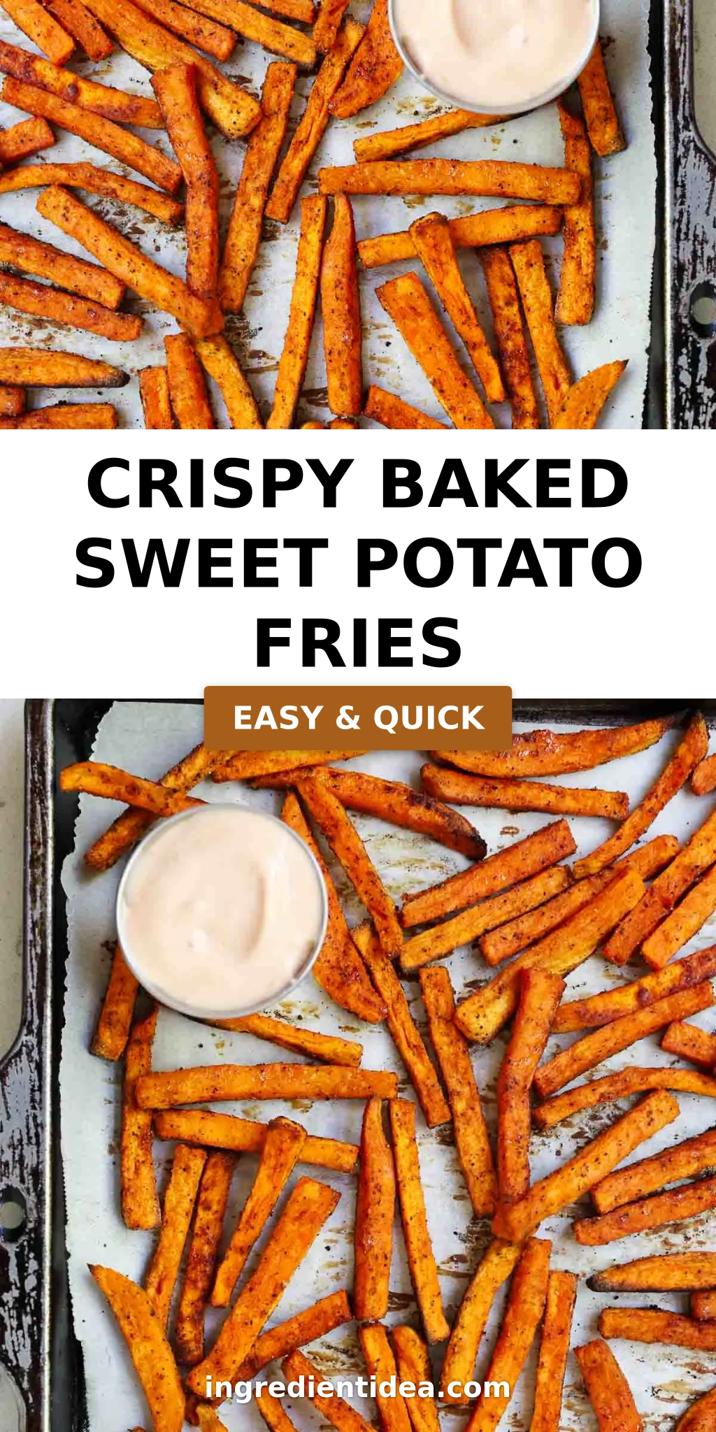 Crispy Baked Sweet Potato Fries