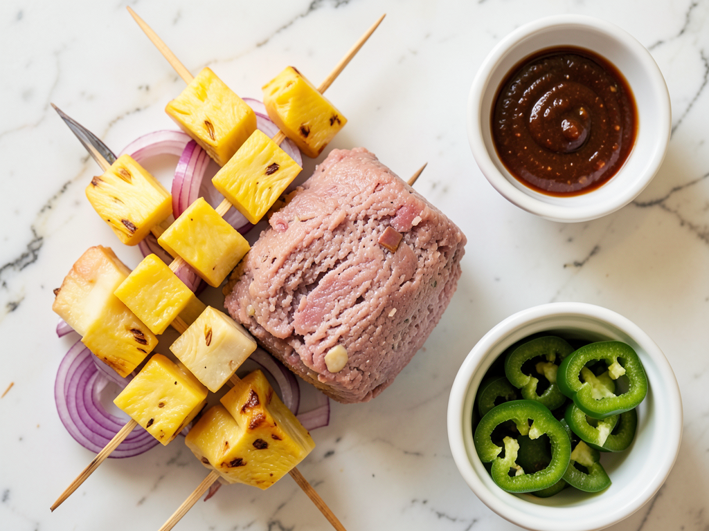 Irresistible Pineapple BBQ Pork Skewers to Savor