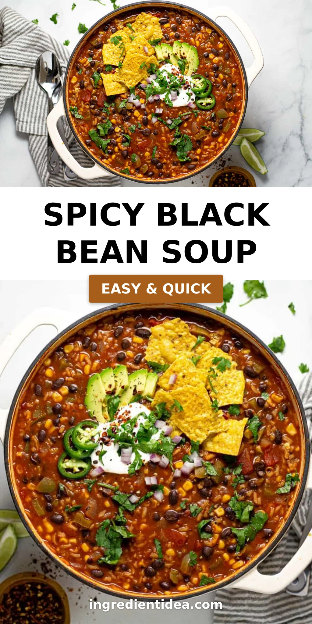 Spicy Black Bean Soup