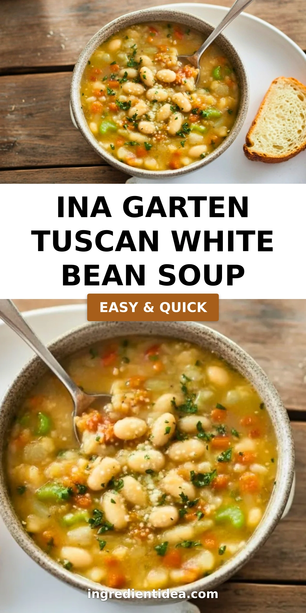 Ina Garten Tuscan White Bean Soup