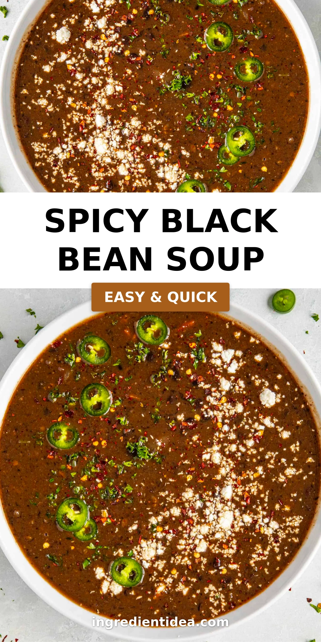 Spicy Black Bean Soup
