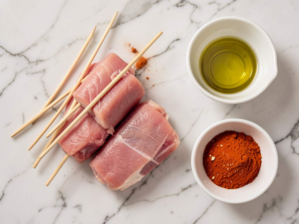 Bang Bang Chicken Skewers