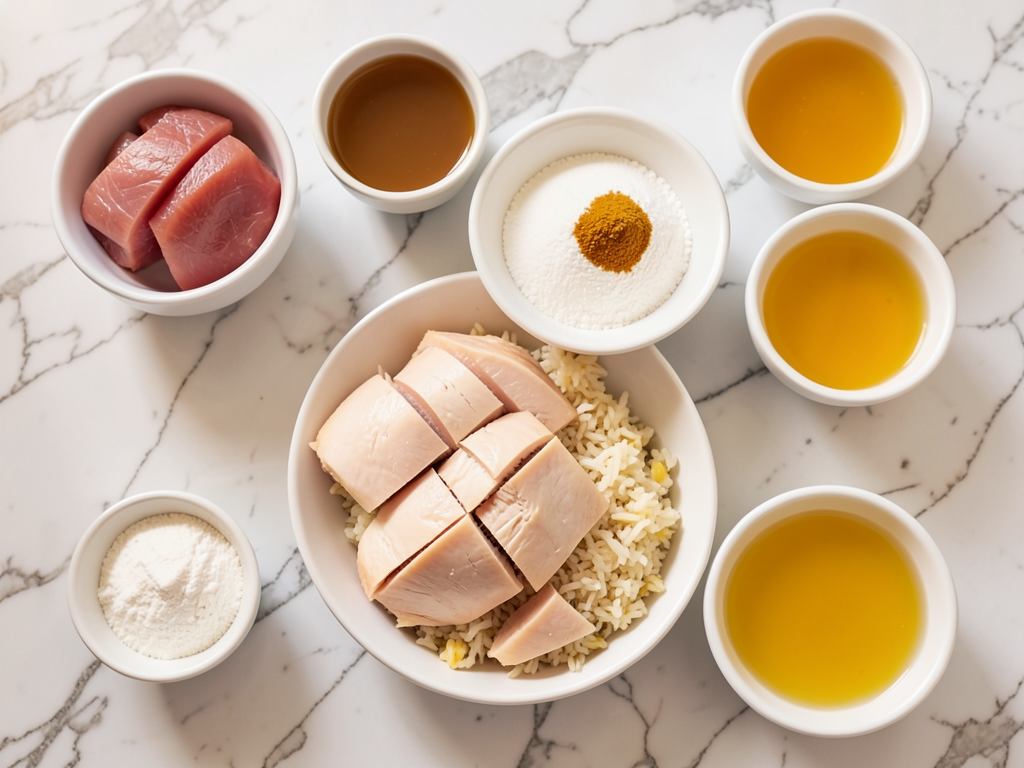 Homemade Orange Chicken & Teriyaki Chicken Fried Rice Recipe