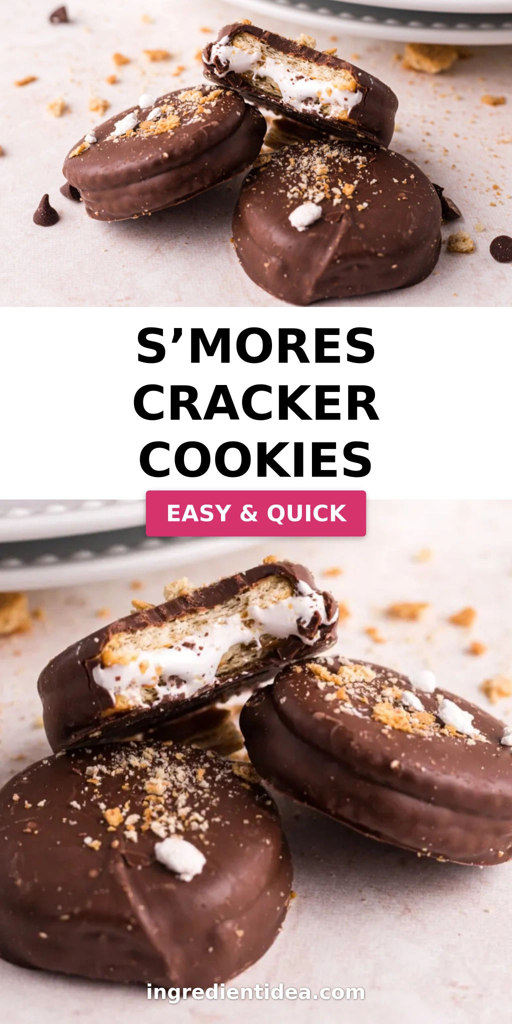 S’mores Cracker Cookies