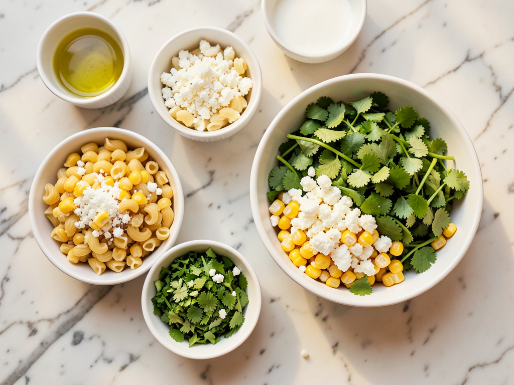 Creamy Street Corn Pasta Salad