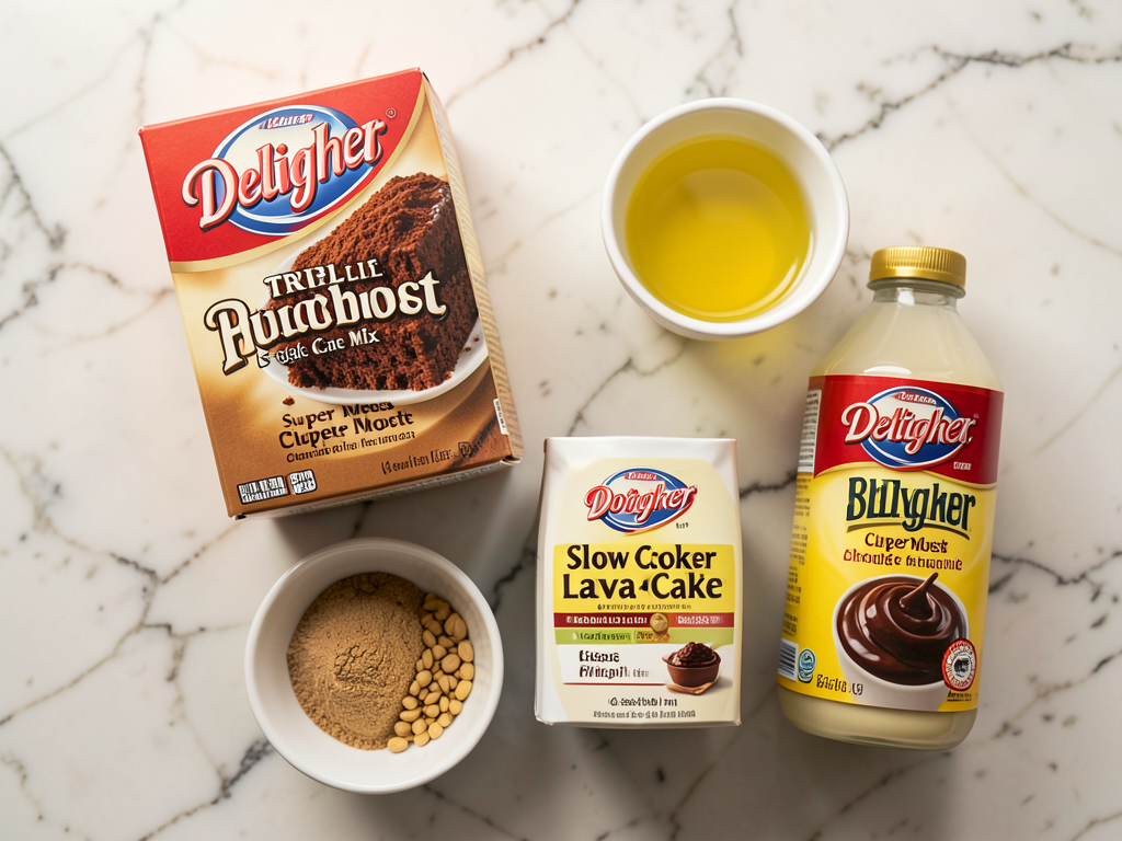 triple chocolate fudge cake mix