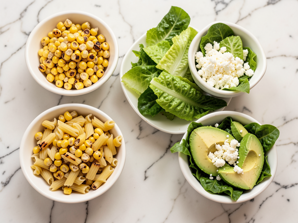 Healthy Street Corn Pasta Salad