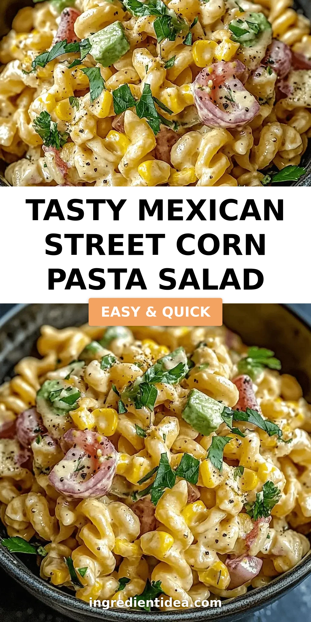 Tasty Mexican Street Corn Pasta Salad
